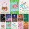 Set of 10 Assorted Garden Flags for All Seasons, 12x18 In Small Decorative Outside Christian Yard for Holiday, Fall Winter Spring Summer Seasonal Welcome Garden Flag